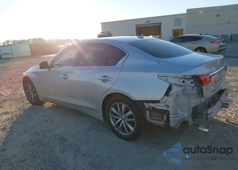 2016 Infiniti Q50 2.0T Base/2.0T Premium from USA, damaged, VIN JN1CV7AR6GM252393
